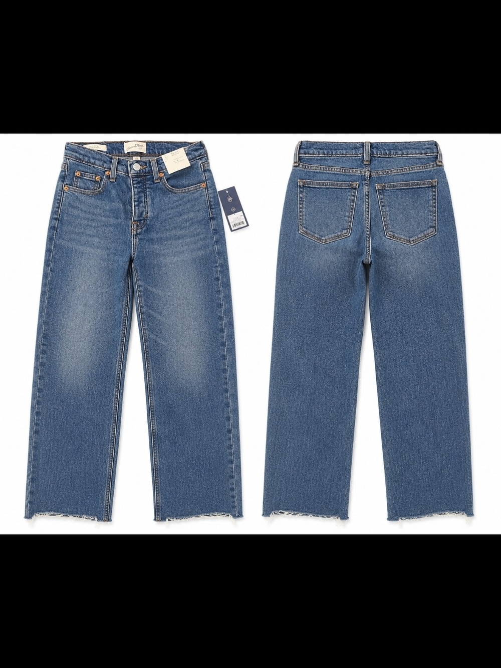 Universal Thread Women's Medium Blue Straight-Leg Jeans